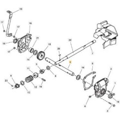 ORIGINAL STIGA SCHNECKENWELLE – 1812-2181-01 | NewgardenParts.com