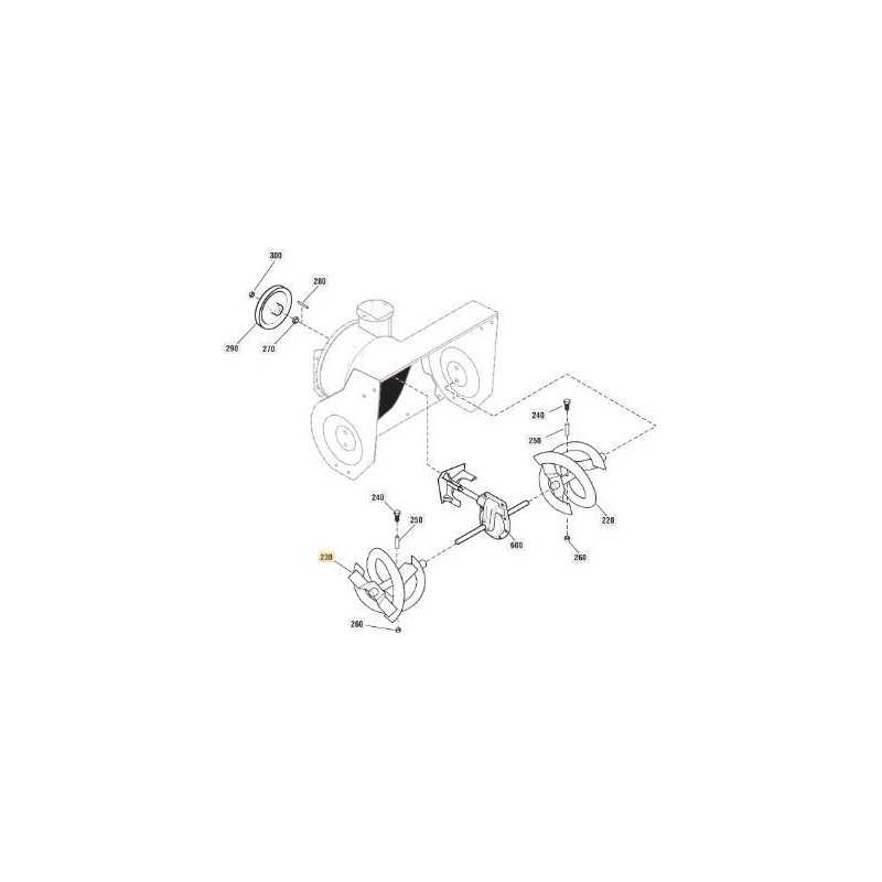 COCLEA-DESTRO ORIGINALE STIGA - 1812-2464-01