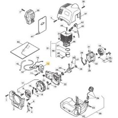 ELECTRIC COIL DC 21-31 ORIGINAL STIGA - 3210665