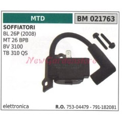 Bobina accensione MTD per motori soffiatori BL 26P (2008) MT 26 BPB BV 3100 TB 310 QS 021763 | NewgardenParts.com