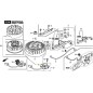 ORIGINAL STIGA ELECTRONIC COIL - 118551699/0