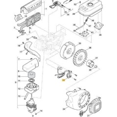 BOBINA ELECTRÓNICA STIGA ORIGINAL - 118551195/0 | NewgardenParts.com