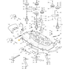 ORIGINAL STIGA XLHT 270 4WD ride-on mower deck | NewgardenParts.com