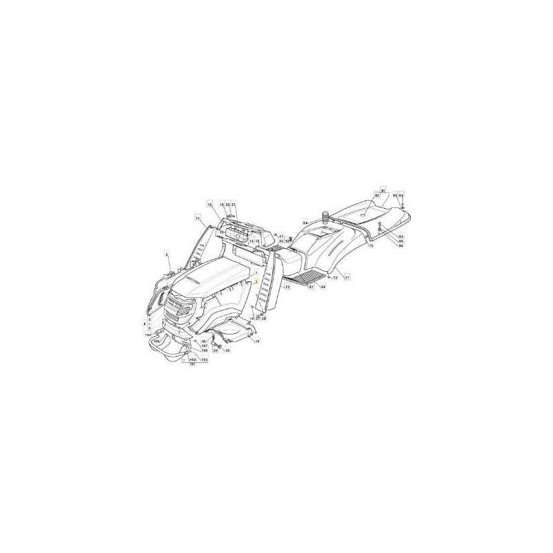 SIDE SIDE BONNET LEFT JX-TX 300941 ORIGINAL STIGA - 382394621/0