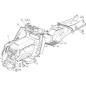 SIDE SIDE BONNET LEFT JX-TX 300941 ORIGINAL STIGA - 382394621/0