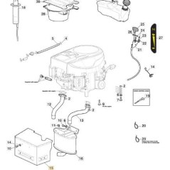 SCHUTZ STILLE. CTF MP-SD ST V-TWIN ORIGINAL STIGA – 382598077/1 | NewgardenParts.com
