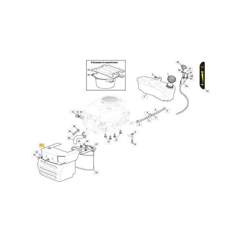 PROTECTION SILENCE. GGP 12.5 HP SD CTF ORIGINAL STIGA - 382598045/1