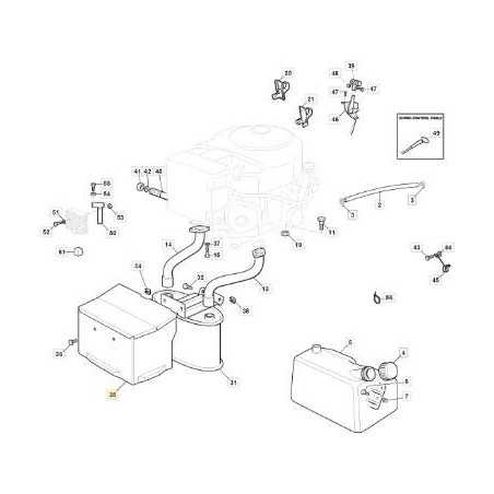 PROTECCIÓN TÉRMICA TC GXV630 ZNN ORIGINAL STIGA - 382598073/0 | NewgardenParts.com