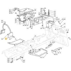 CENTRE DE RENFORT. CADRE TC VNN 10/11 ORIGINAL STIGA - 382650045/0 | NewgardenParts.com