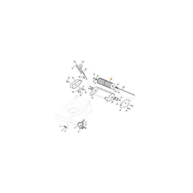 ROLLER TD/CA/M 48 TR ORIGINAL STIGA - 381007401/0