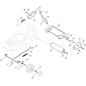 SUPPORT À ROULEAU VNN TURBO 55 ROULEAU ORIGINAL STIGA - 381005117/0
