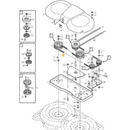 Courroie de distribution lames plates tracteur de pelouse PARK 107 M STIGA 9585-0092-01 ORIGINAL | NewgardenParts.com