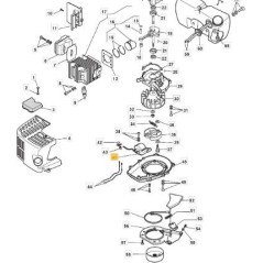 Electronic ignition coil for HT55 HT60 GGP STIGA hedge trimmer engine 6981204 | NewgardenParts.com