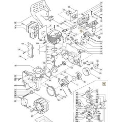 ALPINA carburettor P 400 450 460 500 510 mod.WT.429 006027