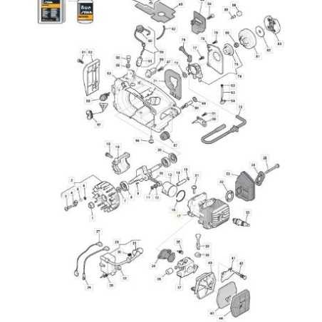 Engine cylinder PR270 PR270C ALPINA GGP STIGA chainsaw 6995245 ORIGINAL | NewgardenParts.com