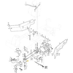 INTERMEDIATE DOUBLE PULLEY VC (NTN) ORIGINAL STIGA - 387605015/0