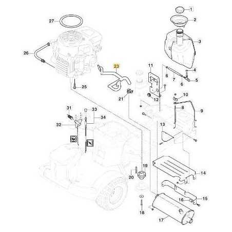 AUSPUFFANSCHLUSS HONDA GCV530 FM ORIGINAL STIGA - 387869549/0 | NewgardenParts.com