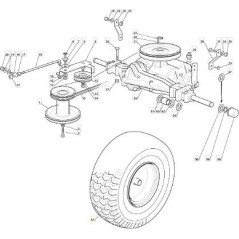 HINTERRAD F72 KINGS ORIGINAL STIGA - 384680061/0 | NewgardenParts.com