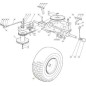 HINTERRAD F72 KINGS ORIGINAL STIGA - 384680061/0
