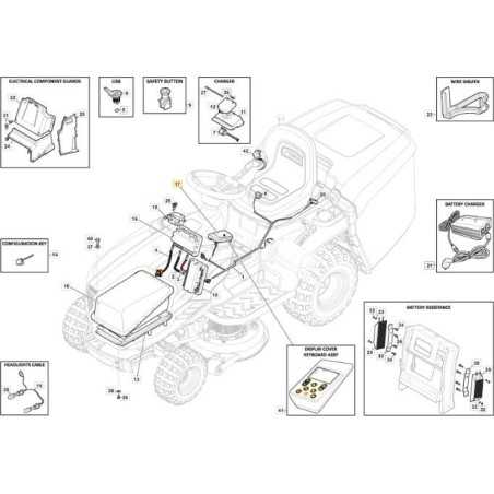 ELECTRONIC BOARD V1 MP/SD BAT.'22 ORIGINAL STIGA - 382722469/0 | NewgardenParts.com