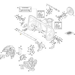 SCRAPER 660 SnTh CTF ORIGINAL STIGA - 383690003/0 | NewgardenParts.com