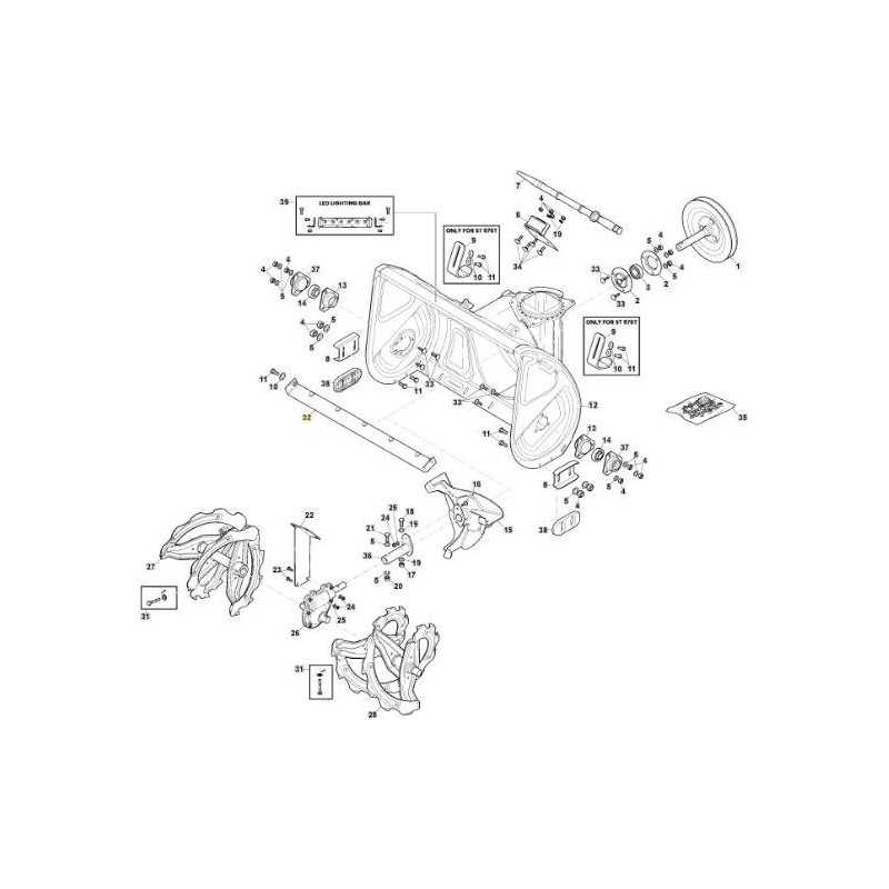 RASCHIETTO 660 SnTh CTF ORIGINALE STIGA - 383690003/0