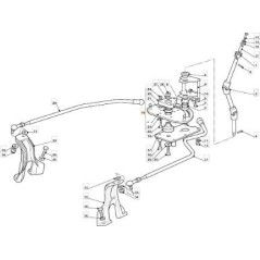 STEERING SECTOR KIT TC HE 10/11 ORIGINAL STIGA - 382735523/0 | NewgardenParts.com