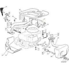 SILENCIEUX GXV390 (IMASAF) ORIGINAL STIGA - 384750057/0 | NewgardenParts.com