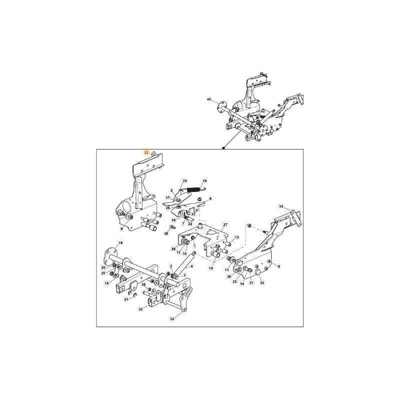 SUPPORT DE RÉGLAGE DE CADRE ORIGINAL STIGA DROIT PTO TC/MP VNN - 382774287/0