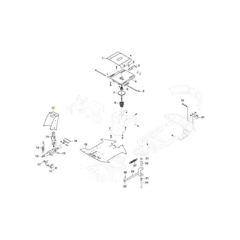 STEERING COLUMN SUPPORT PCH VNGS ORIGINAL STIGA - 387785243/0