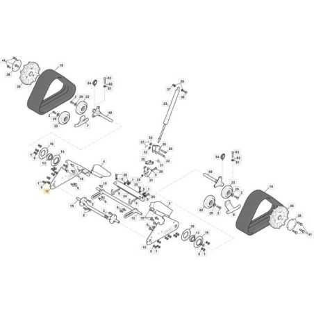 SUPPORT TO FIX BELT PLATE. SX SnTh CTF ORIGINAL STIGA - 383785021/0 | NewgardenParts.com