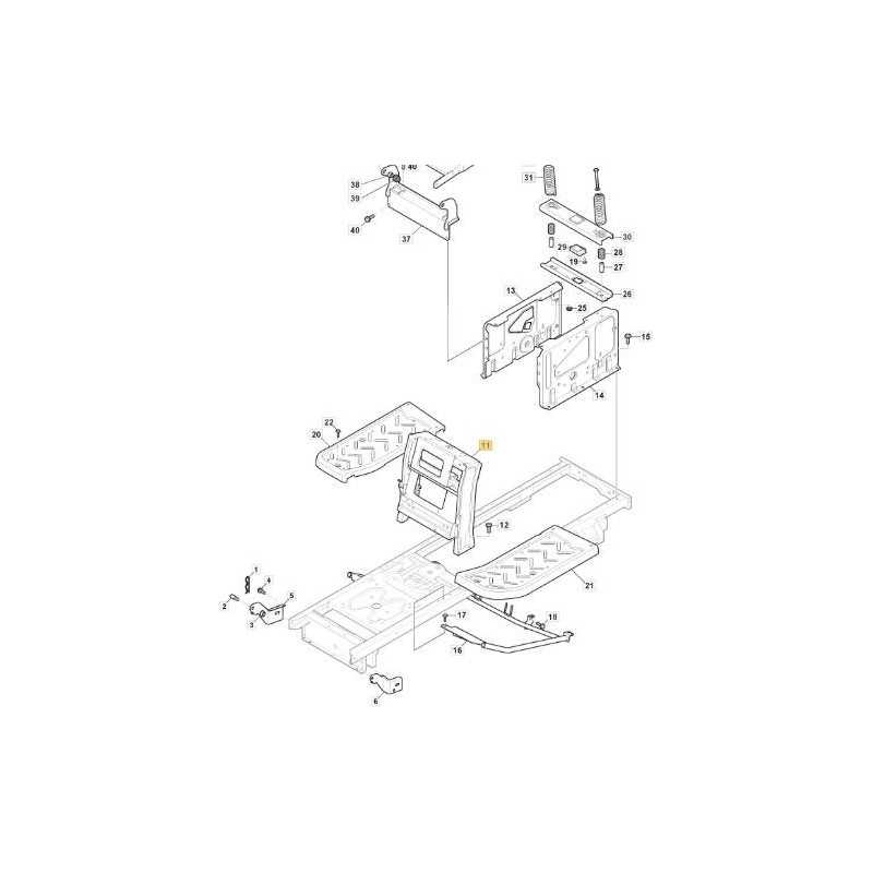 SUPPORTO PIANTONE STERZO MP/SD EL E-C ORIGINALE STIGA - 382785313/0