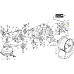HINTERE UNTERSTÜTZUNGSGRUPPE UND SBL.CTF TC ORIGINAL STIGA - 382785175/0 | NewgardenParts.com