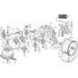 REAR SUPPORT GROUP AND SBL.CTF TC ORIGINAL STIGA - 382785175/0