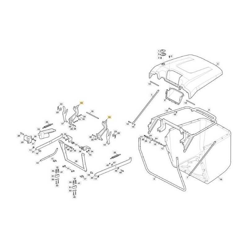 KIT SOPORTES BOLSA MP V3 ORIGINAL STIGA - 382785316/0