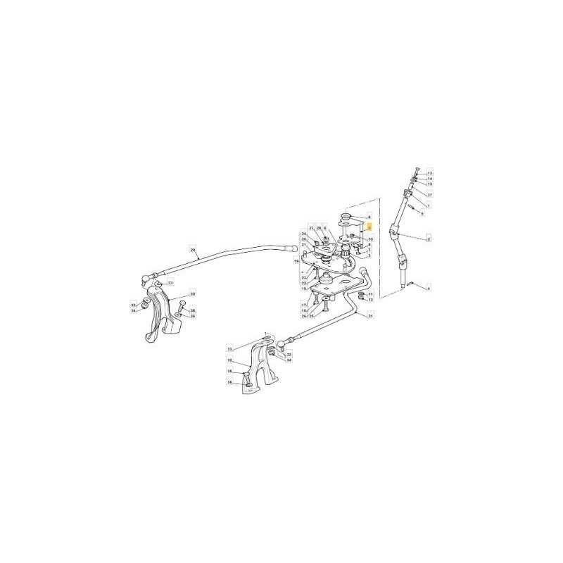 Lenkritzel-Achsenunterstützung TC HE ORIGINAL STIGA – 382785209/0