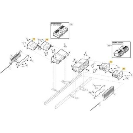 ORIGINAL STIGA R72 BATTERIEUNTERSTÜTZUNG – 384783074/0 | NewgardenParts.com