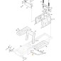 SUPPORTO PEDANA VNN SD 98 HYDRO ORIGINALE STIGA - 382785197/1