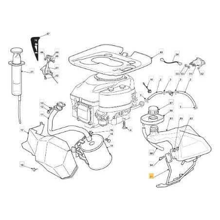 TANK SUPPORT F72 GGP12.5HP ORIGINAL STIGA - 384783049/0 | NewgardenParts.com