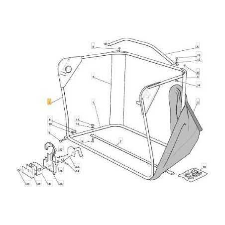 CADRE SUPÉRIEUR VNN F72 ORIGINAL STIGA - 384801105/1 | NewgardenParts.com