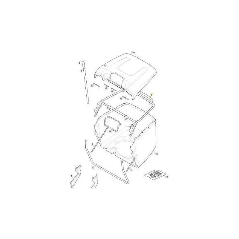 CADRE SUPÉRIEUR MP84C VNN SAC L'ORIGINAL STIGA - 382800139/1
