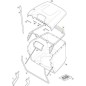 UPPER FRAME MP84C VNN BAG THE ORIGINAL STIGA - 382800139/1