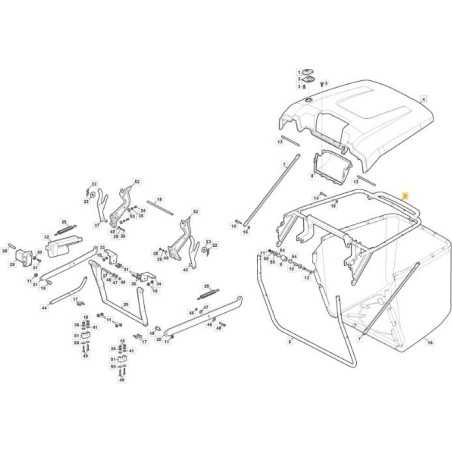 SAC STIGA V3 ORIGINAL CADRE SUPÉRIEUR - 382800197/0 | NewgardenParts.com