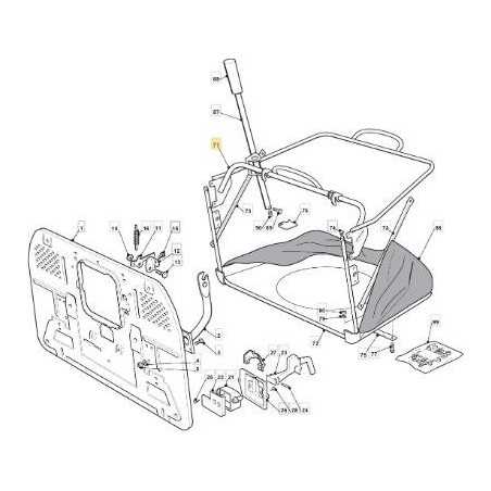 CADRE SUPÉRIEUR VNN TC 10/11 SAC STIGA ORIGINAL - 382800123/1 | NewgardenParts.com