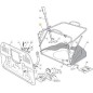UPPER FRAME VNN TC 10/11 ORIGINAL STIGA BAG - 382800123/1