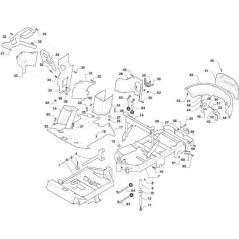 ORIGINAL STIGA TANK-/TRÄGER-STÜTZRAHMEN PFM ZNB – 387800001/1 | NewgardenParts.com
