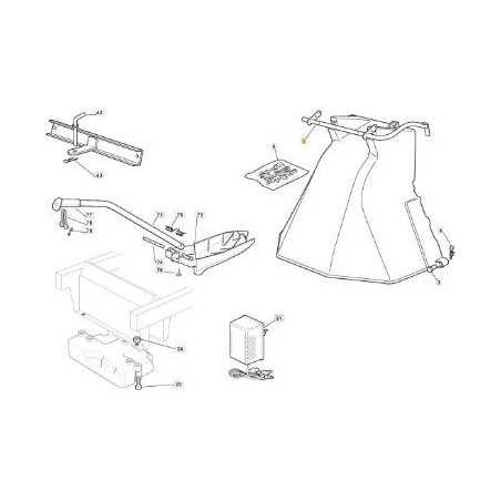 VNN NJ92 OUTPUT PROTECTION HOOK TUBE ORIGINAL STIGA - 382869035/0 | NewgardenParts.com