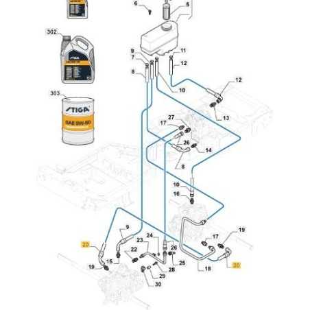 ORIGINAL STIGA GETRIEBE-VORNE/HINTEN PFM-VERTEILERROHR – 387869530/0 | NewgardenParts.com