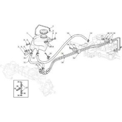 TUBO COMPOSITO MANDATA OLIO TC HE ORIGINALE STIGA - 382869200/1 | NewgardenParts.com