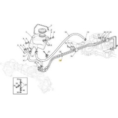 TUBO COMPOSITO RITORNO OLIO TC ORIGINALE STIGA - 382869201/0 | NewgardenParts.com